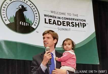 Collin O'Mara at the Women in Conservation Leadership Conference 2018