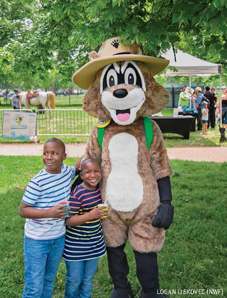 Ranger Rick, Bee Wild Baltimore Event