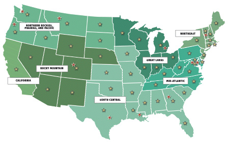 Regional Centers and Affiliates