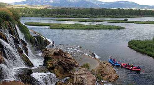 View of South Fork of the Snake River