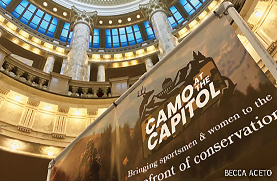 Idaho Wildlife Federation's Camo at the Captiol event, Boise, Idaho