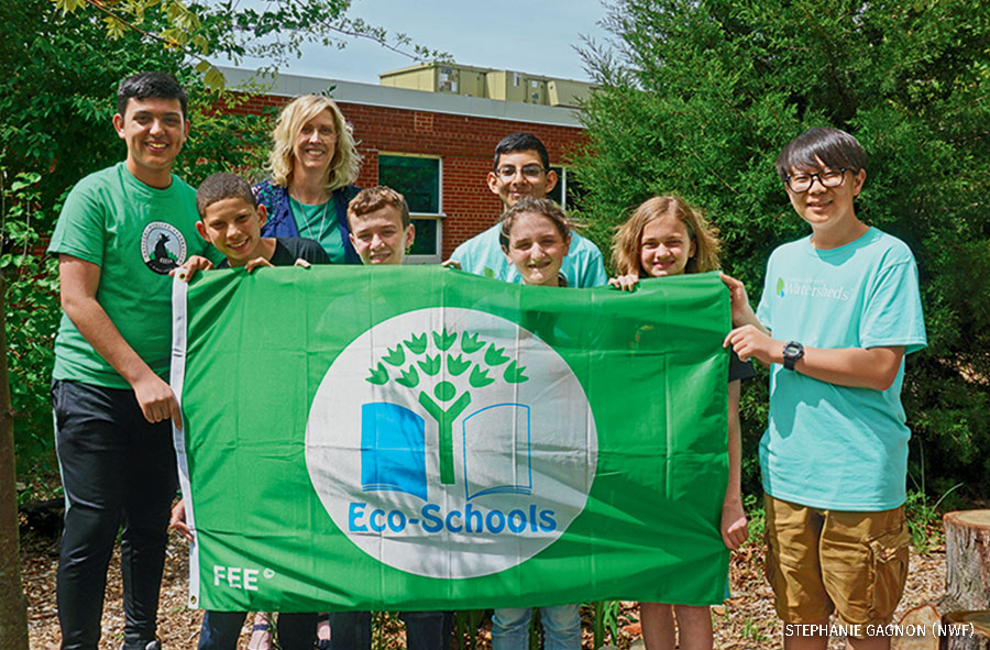 EcoSchool Lanier Middle School Students